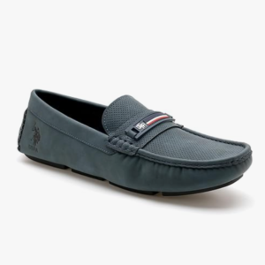 light greed loafers